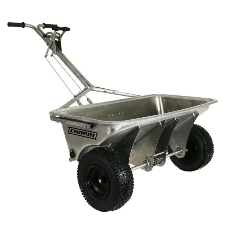Chapin 8500B Stainless Steel, Professional Salt Drop Spreader, Heavy Duty